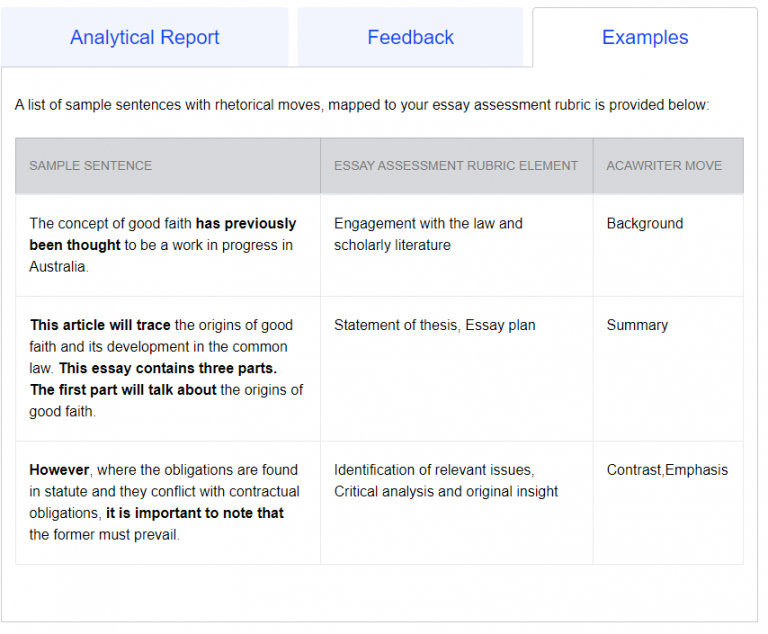 AcaWriter: designing automated feedback on writing that teachers and ...