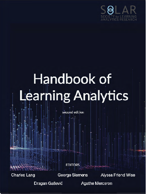 Handbook of Learning Analytics - Second edition - Society for Learning  Analytics Research (SoLAR)